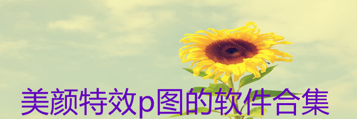 美颜特效p图的软件合集