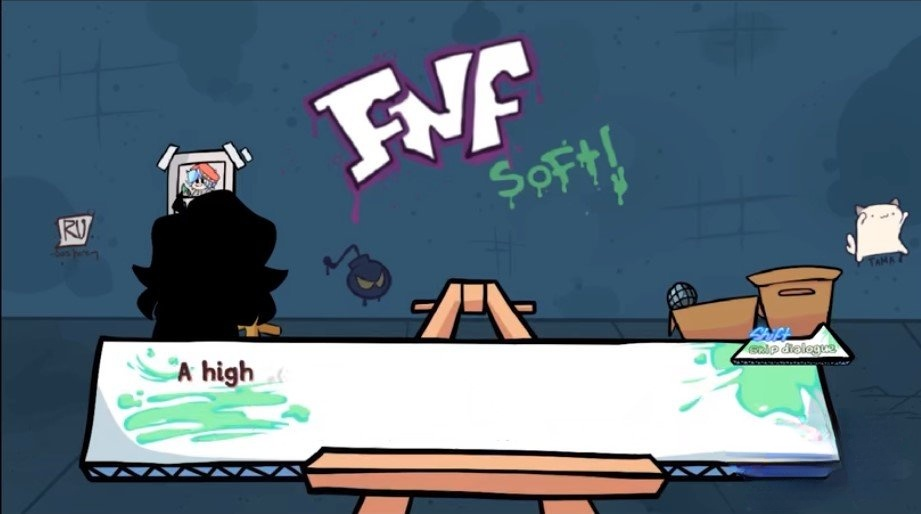 黑色星期五之夜涂鸦