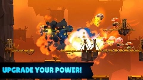 汽枪英雄跑酷射击