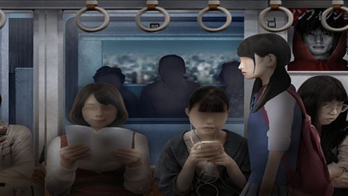 翌日幽暗的并葬电车