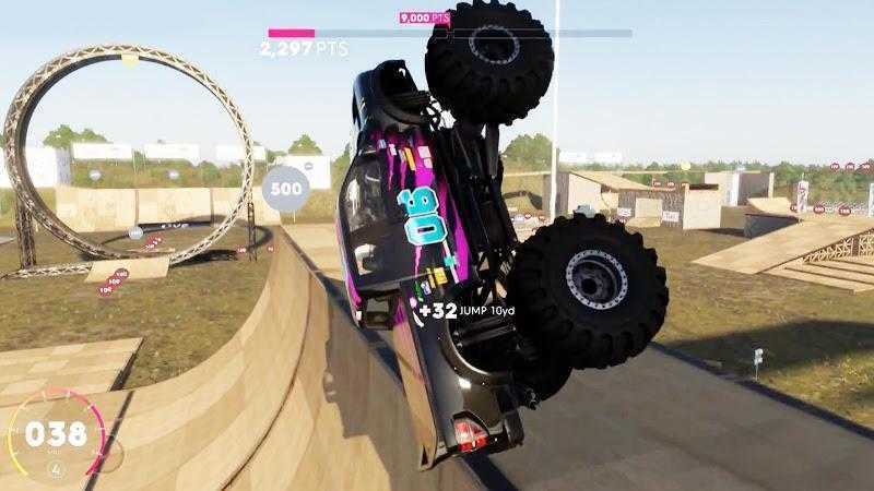 怪物卡车野蛮撞击