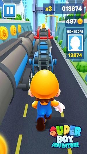 超级男孩奥德赛跑酷