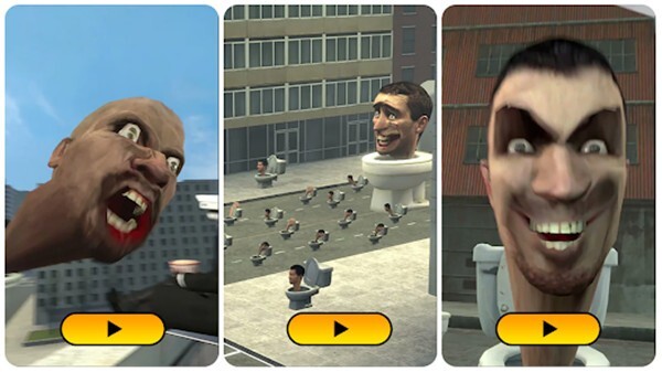 马桶人大战监控人