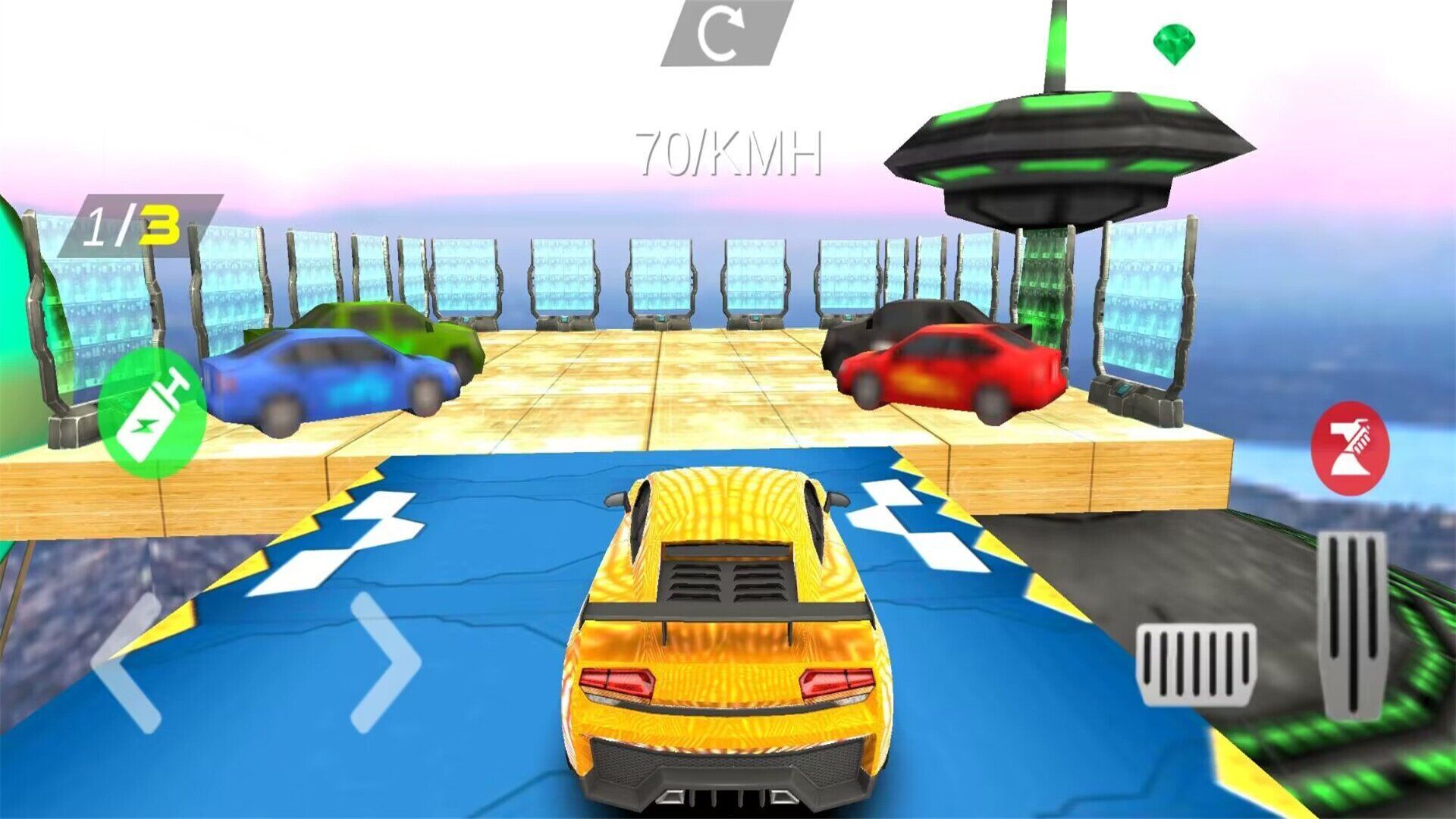 超级监控人飞车