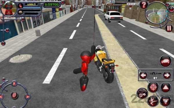 火柴人绳索英雄免费