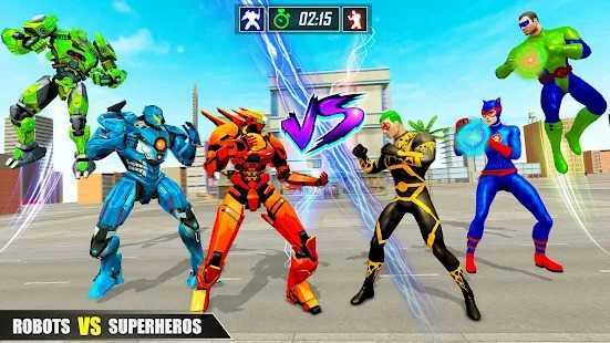 盛大的机器人大战