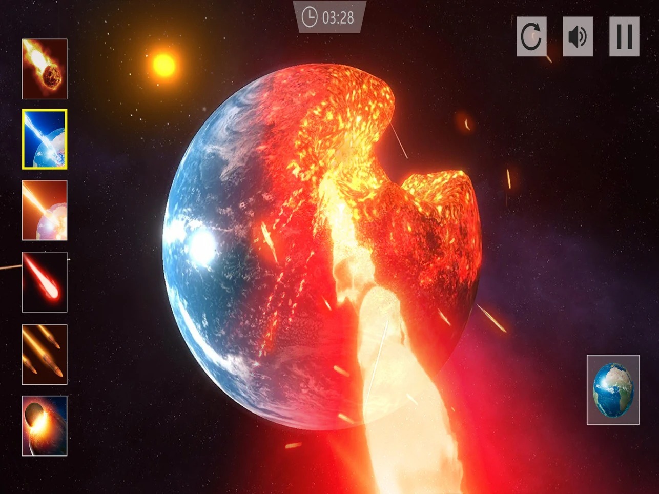 星球爆炸模拟器