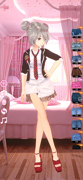 樱花少女换装模拟器