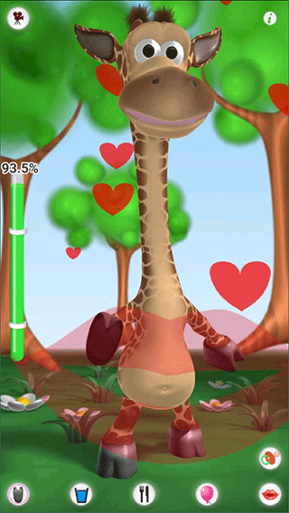 会说话的长颈鹿