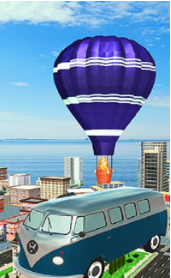 飞行气球巴士模拟器