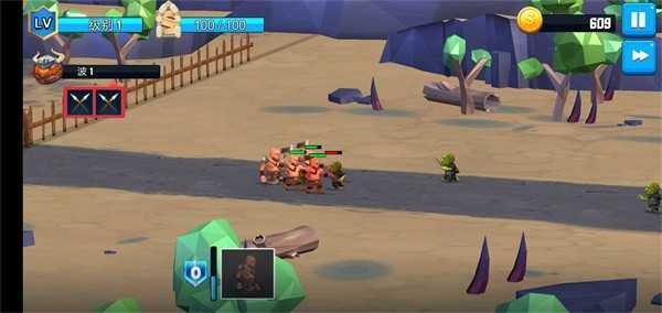 塔楼防御空闲冲突