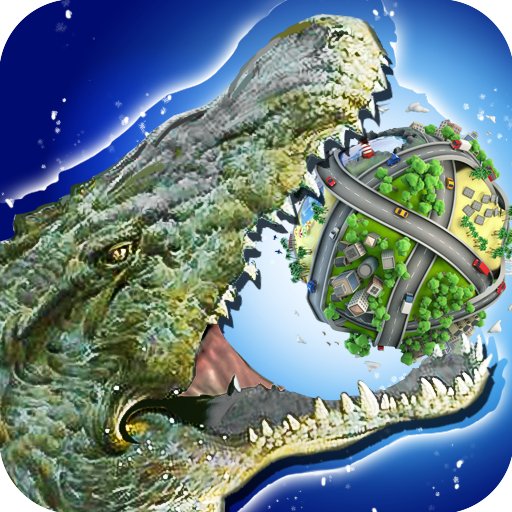 史前巨鳄吞噬城市