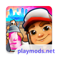 地铁跑酷186个角色全解锁版全皮肤