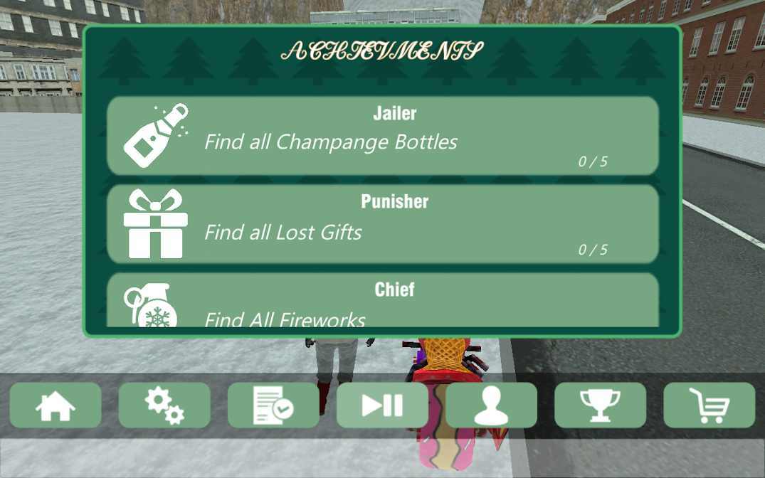 邪恶的桑塔(大量技能点)