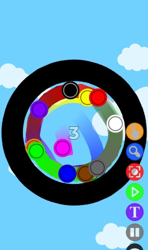 algodoo小球淘汰赛