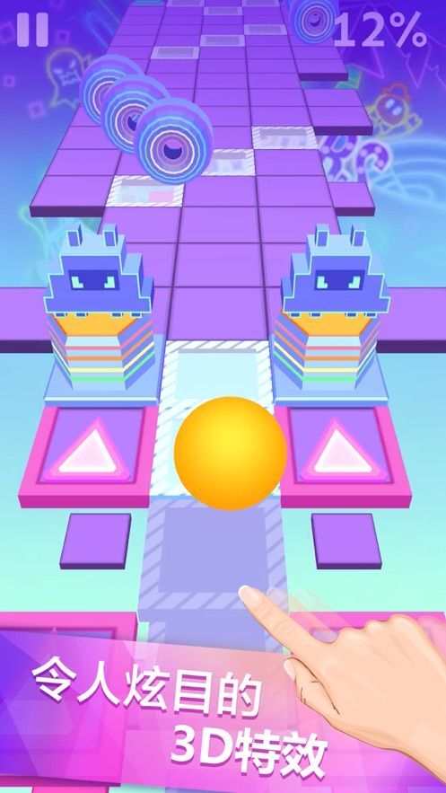 滚动的天空玉兔祥云