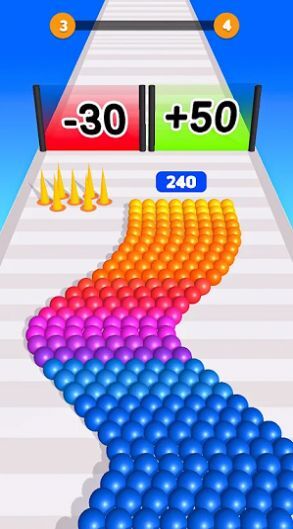 彩球跑比赛大师3D