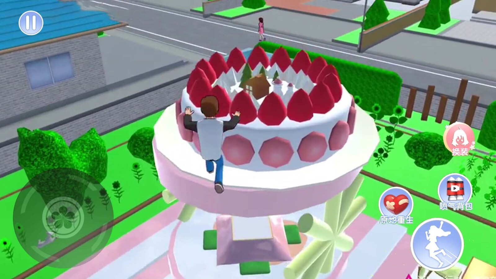 樱花校园逃离巨人