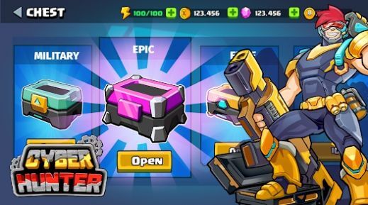 Cyber Hunter Shooting Squad