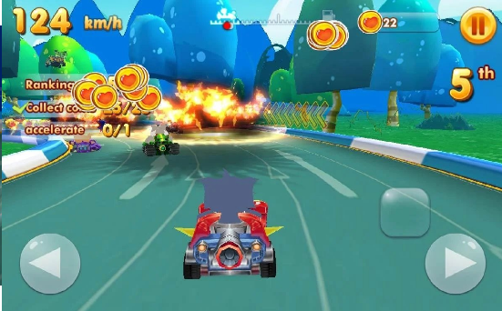 猫汤姆速度卡丁车