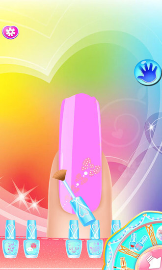 芭比公主闪亮美甲