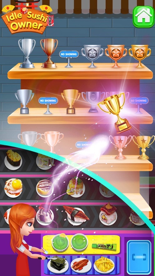 回旋寿司合成经营店手游