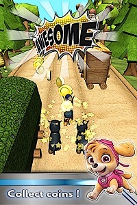 汪汪巡逻幼仔赛跑游戏