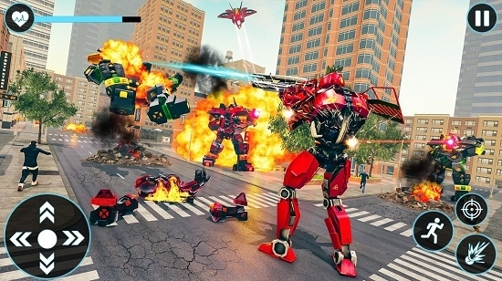 猛禽机器人游戏