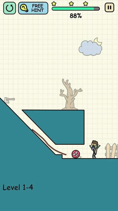 僵尸饿了画线手机版