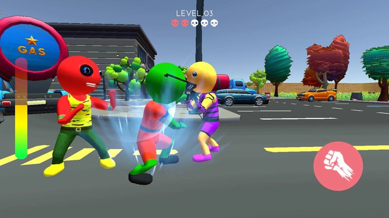 街头帮派打架 街头帮派打架