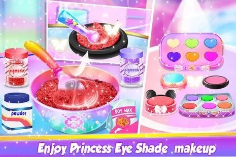 给女孩化娃娃妆