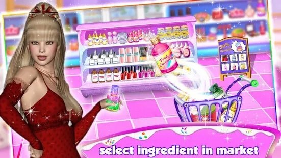 给女孩化娃娃妆