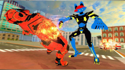 刑警改造机器人