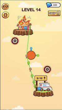 英雄救援绳索难题