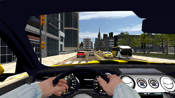 现代出租车城市驾驶