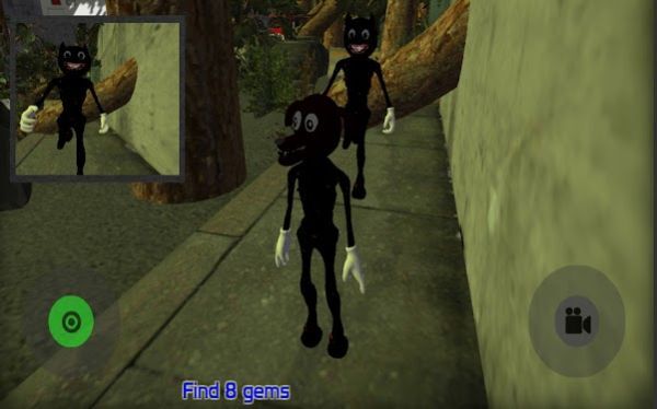 可怕的卡通狗对战愤怒的卡通猫