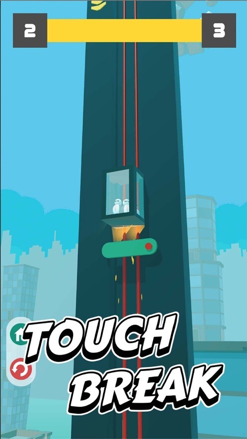 电梯惊魂安全落地