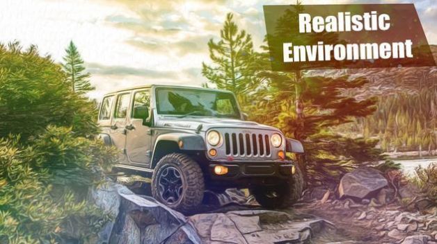 越野吉普车驾驶特技 越野吉普车驾驶特技