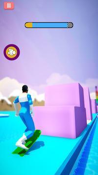 冬季滑雪比赛3D