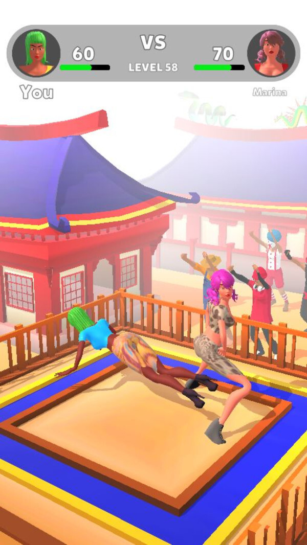 翘臀对决 翘臀对决