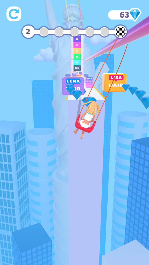 潮装小姐姐快跑