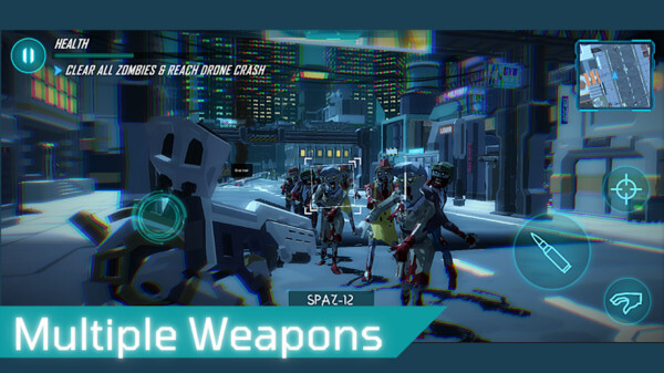 机器人射击僵尸之城-图2