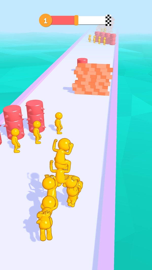 组队叠巨人-图1