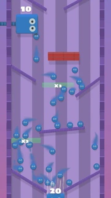 弹跳球倍增摧毁