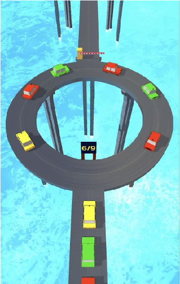 环岛交通指挥员