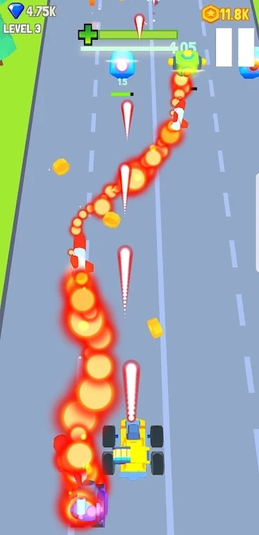 枪车狂暴公路射击