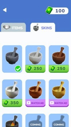 捣碎成球 捣碎成球