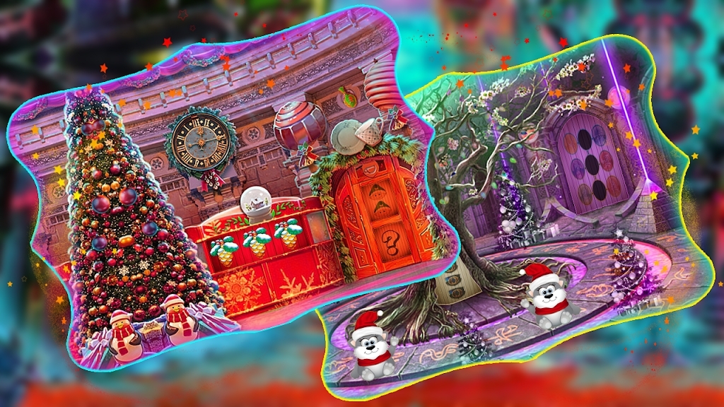 圣诞魔术师浣熊逃跑