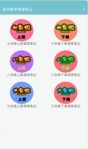 初中数学课堂笔记-图1