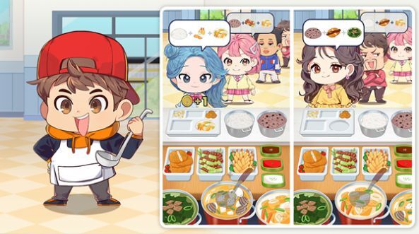 学校打饭时光 学校打饭时光